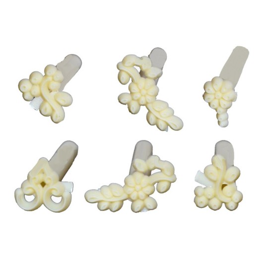 Blumen Motiv  Patchwork Präge Stempel - P022744 - Mytortenland